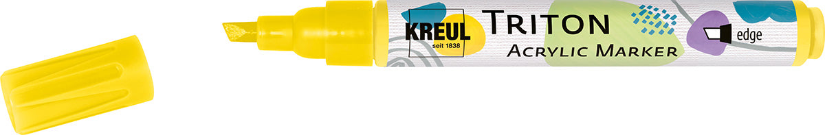 KREUL - TRITON ACRYLIC MARKER EDGE - GIALLO CHIARO Immagine principale del prodotto