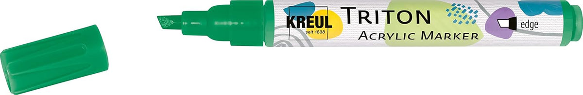 KREUL - TRITON ACRYLIC MARKER EDGE - VERDE PERMANENTE Immagine principale del prodotto