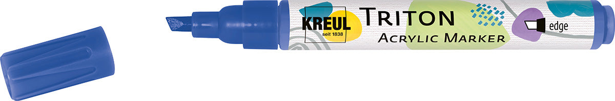 KREUL - TRITON ACRYLIC MARKER EDGE - BLU OLTREMARE Immagine principale del prodotto