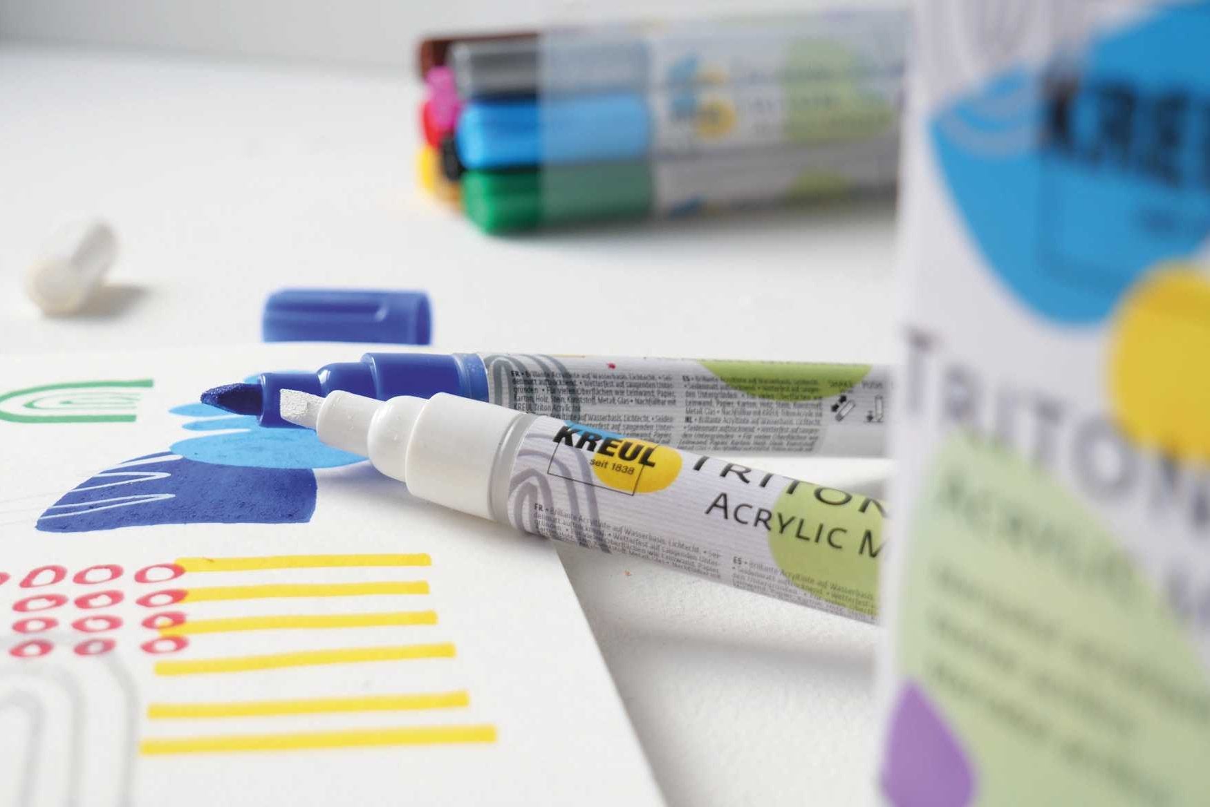 KREUL - TRITON ACRYLIC MARKER EDGE - POWERPACK DI 11