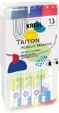 KREUL - TRITON ACRYLIC MARKER XXL+EDGE - POWERPACK DI 13 (9+4)