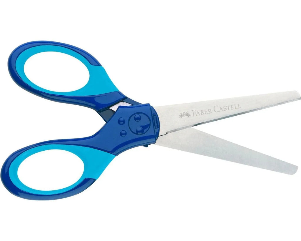 FORBICE SCUOLA FABER CASTELL BLU