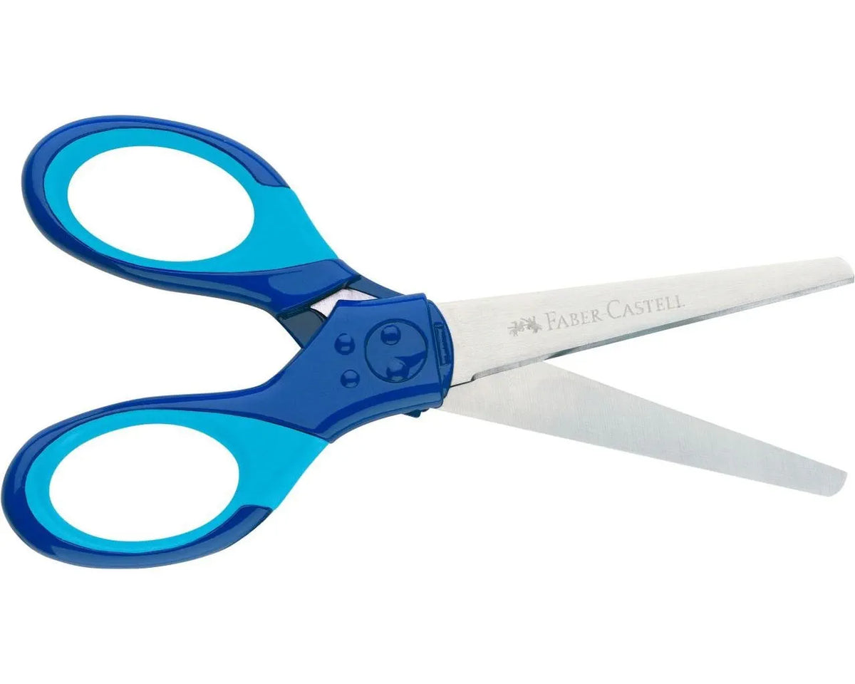 FORBICE SCUOLA FABER CASTELL BLU