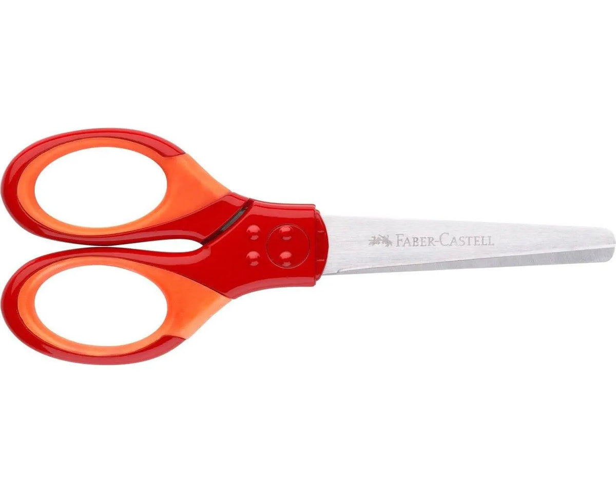 FORBICE SCUOLA FABER CASTELL ROSSO