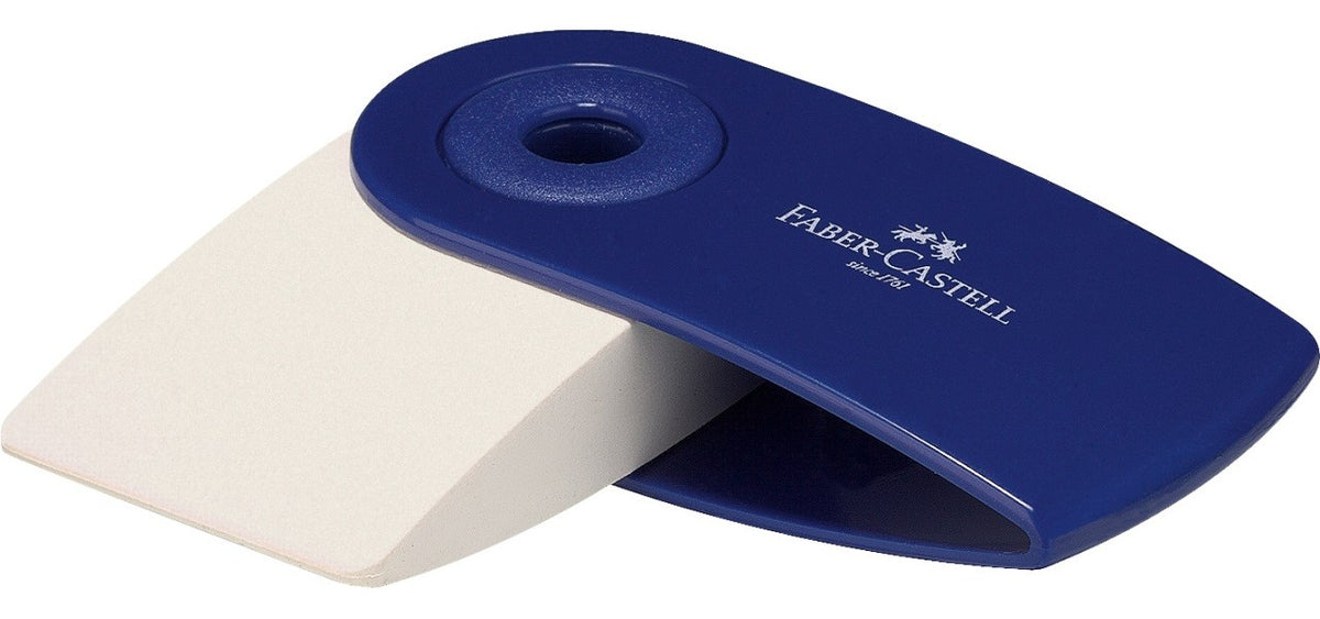 GOMMA SLEEVE MINI FABER CASTELL FUSTO BLU