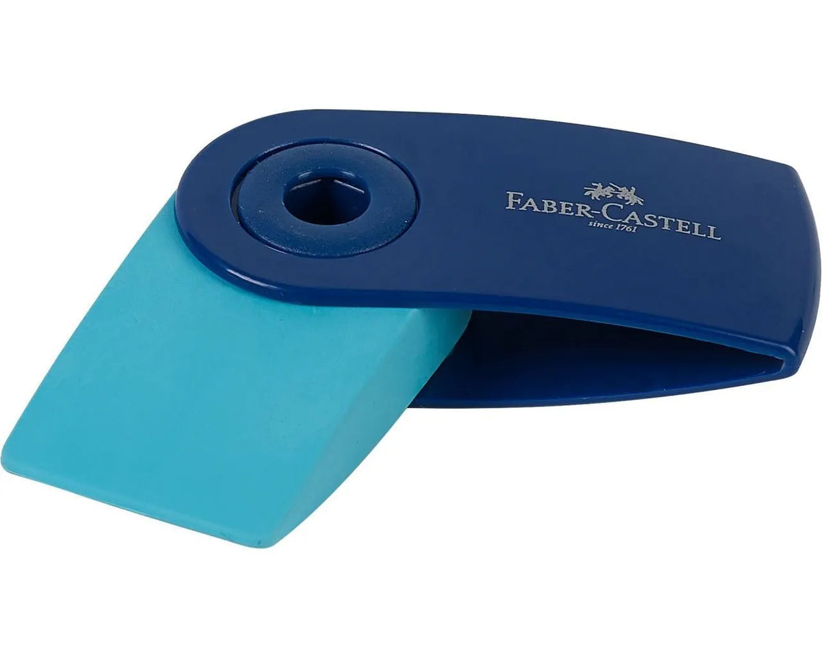 GOMMA PER MATITA FABER CASTELL SLEEVE MINI AZZURRO/BLU