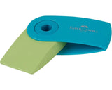 GOMMA PER MATITA FABER CASTELL SLEEVE MINI AZZURRO/VERDE CHIARO