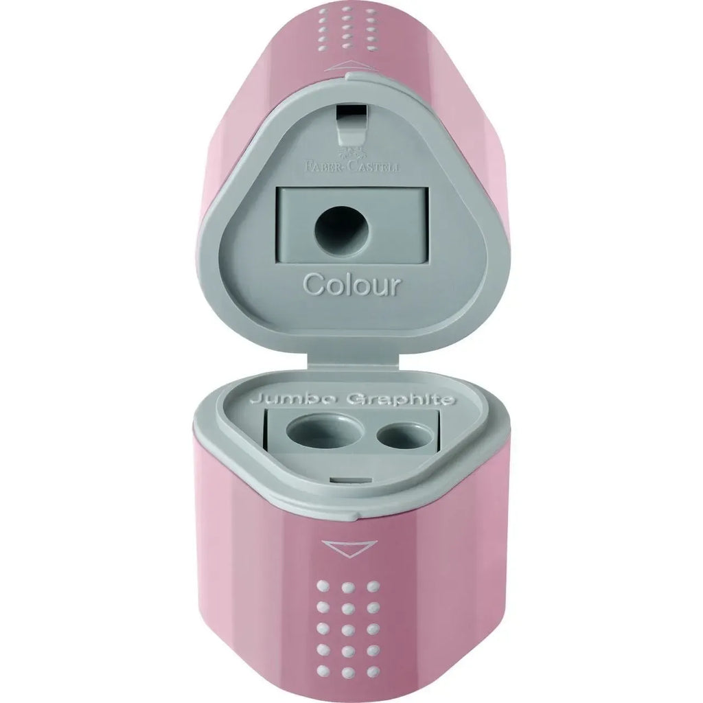 TEMPERAMATITE GRIP 2001 FABER CASTELL 3 FORI ROSA