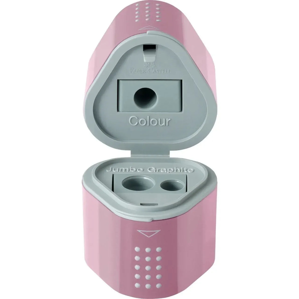 TEMPERAMATITE GRIP 2001 FABER CASTELL 3 FORI ROSA Immagine principale del prodotto
