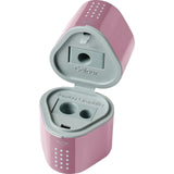 TEMPERAMATITE GRIP 2001 FABER CASTELL 3 FORI ROSA