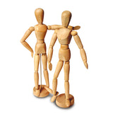 MANICHINO LEGNO CM. 31 CON BASE - DONNA