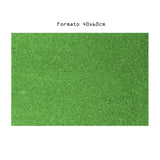 GOMMA CREPP GLITTER CM. 60X40 VERDE