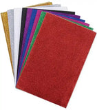 GOMMA CREPP GLITTER CM. 60X40 FG.10