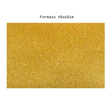 GOMMA CREPP GLITTER CM. 60X40 ORO