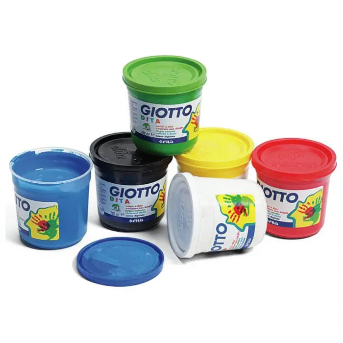 TEMPERA DITA GIOTTO ML.200 6 COLORI
