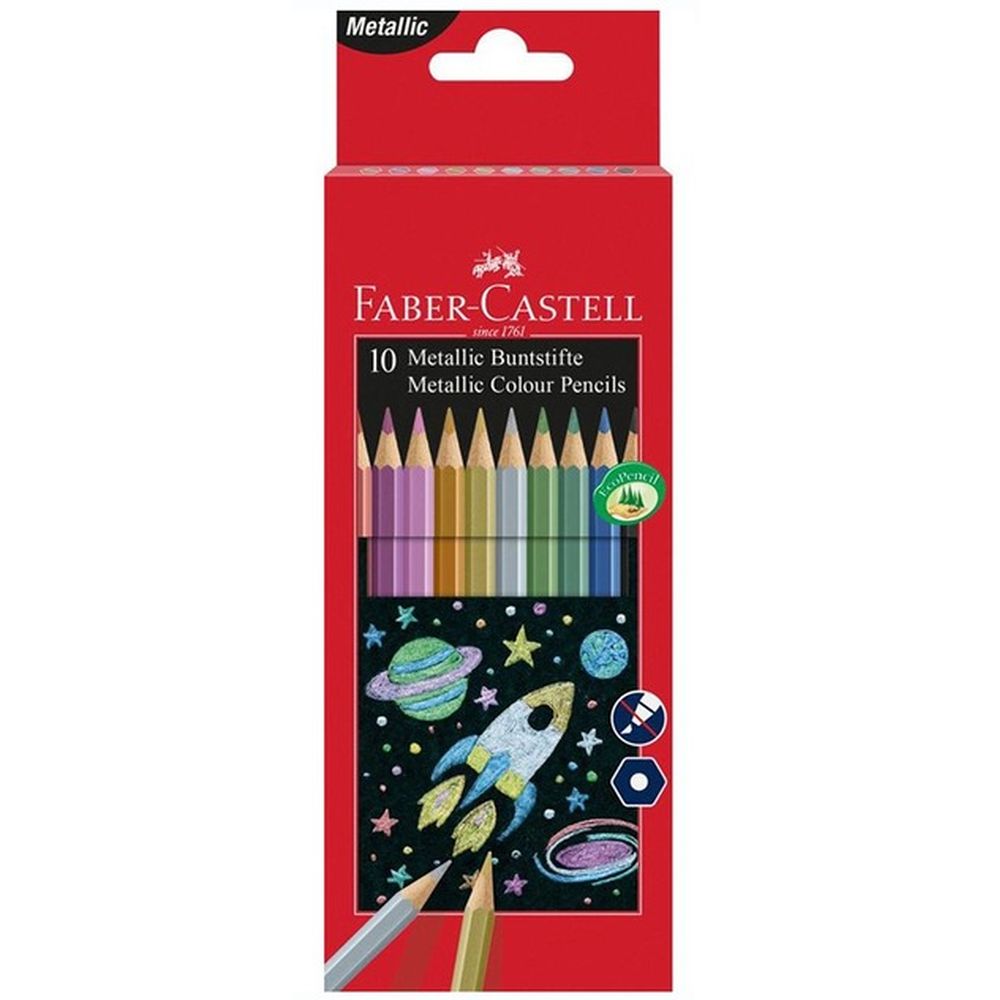 MATITE COLORATE METALLICHE PZ. 12 Immagine principale del prodotto