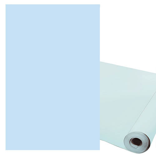 CARTA VELLUTATA ADESIVA ROTOLO MT.2X50CM. H - AZZURRO Immagine principale del prodotto
