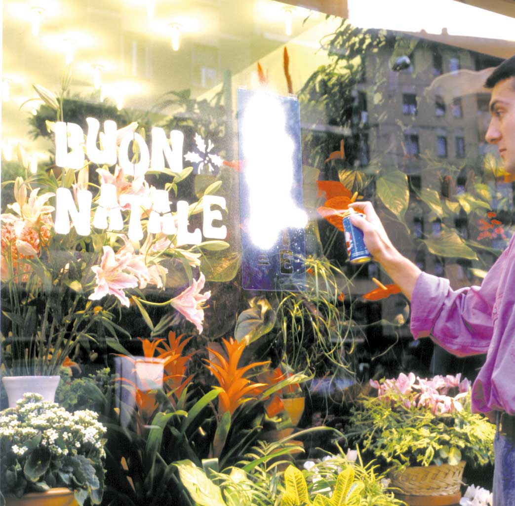 STENCIL BUON NATALE CM. 32X49