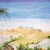 FONDALE PER PRESEPE - ROTOLO CM. 125X70 H