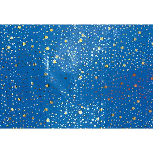 CIELO METALLIZZATO SENZA COMETA - ROTOLO CM. 70X10 Immagine principale del prodotto