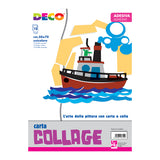 RASATA ADESIVA CM. 50X70 CONF. 24 FG.  - COLORI AS