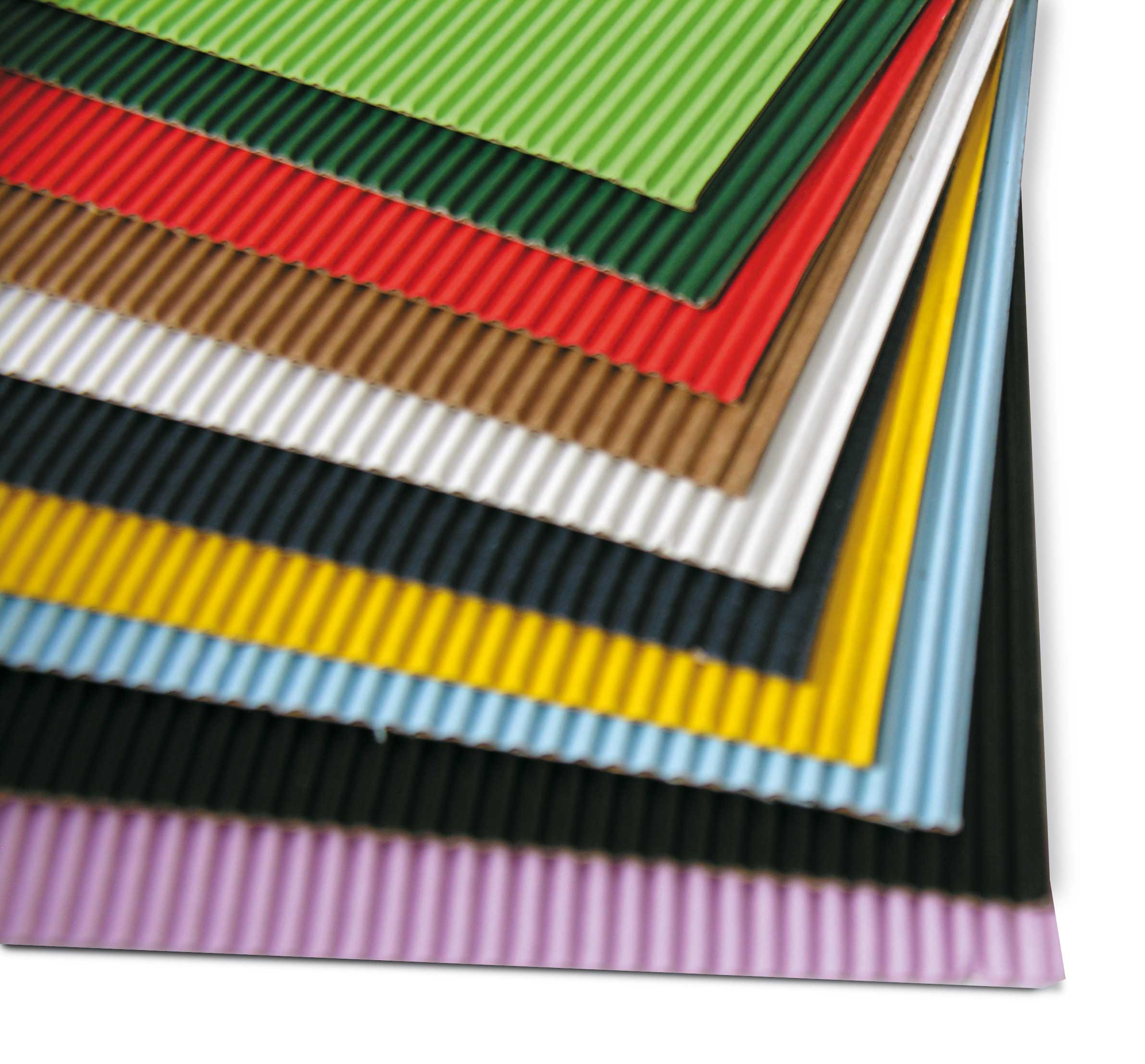 CANNETE' - BUSTA 10 FOGLI CM. 50X70 - COLORI ASSS.