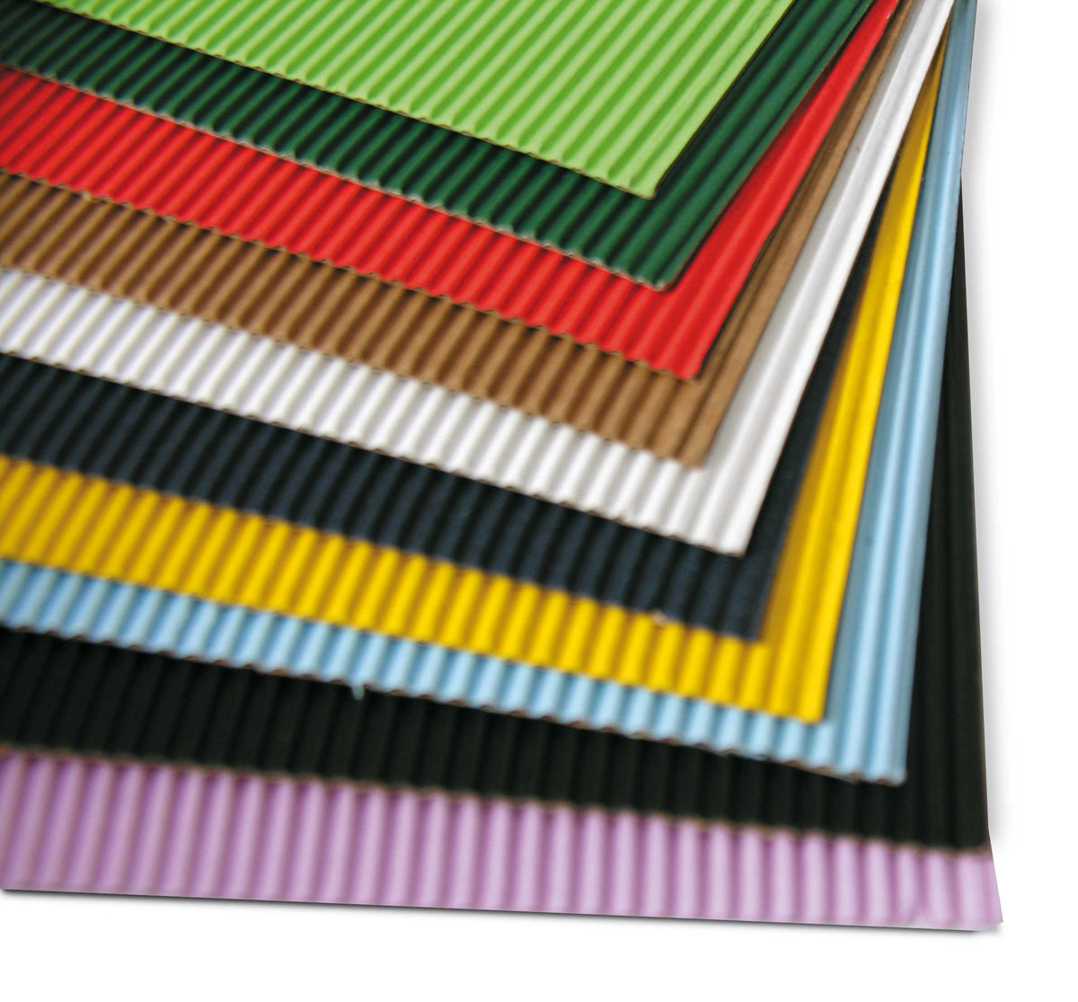CANNETE' - BUSTA 10 FOGLI CM. 25X35 - COLORI ASSOR