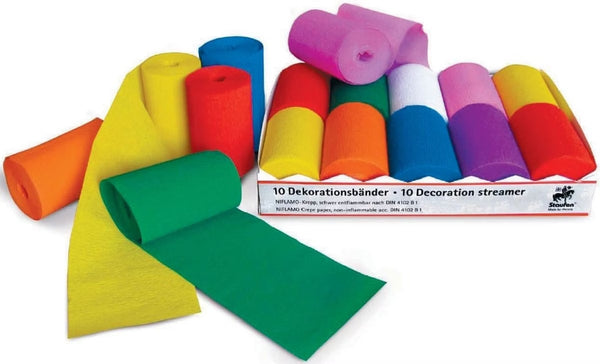 CARTA CRESPA - CONFEZ. 10 ROTOLI MT. 5X5 CM. H. -