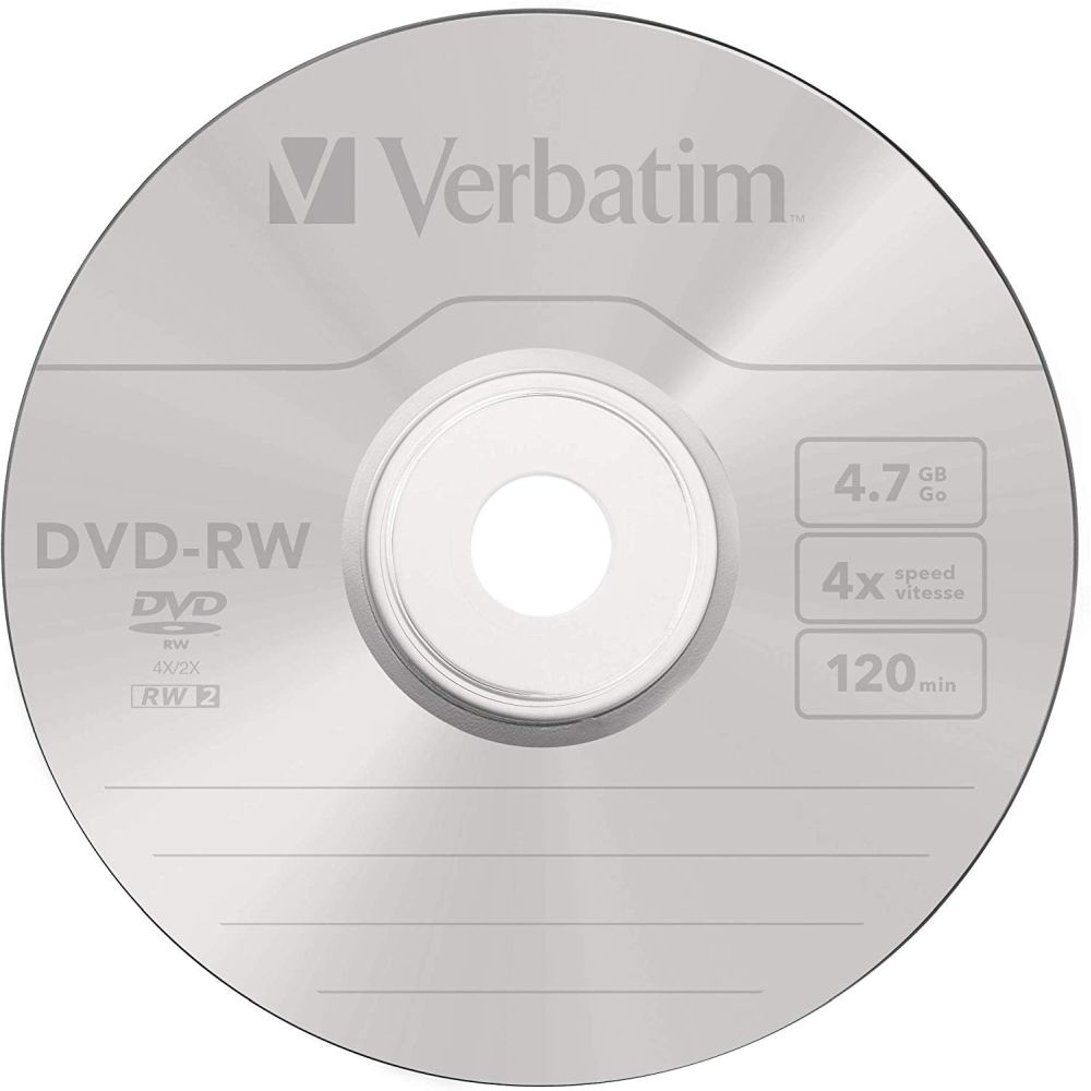 DVD-RW 4,7 120MB RISCRIVIBILE PZ.1 Immagine principale del prodotto