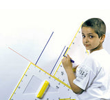 GONIOMETRO PER LAVAGNE CM. 50/180° CON IMP.