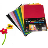 GOMMA CREPP ADESIVA 21X29,7 FG.10 COL. ASS.