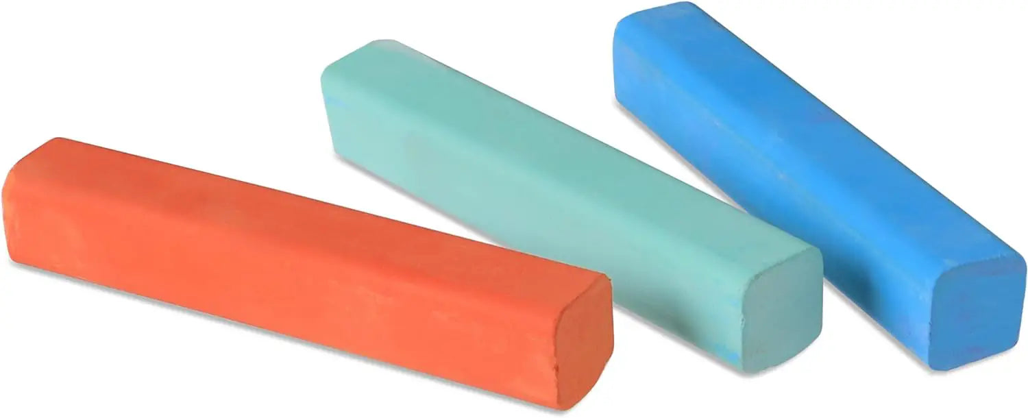 GESSI QUADRATI - SCATOLA 12 PEZZI - COLORI  ASSORT