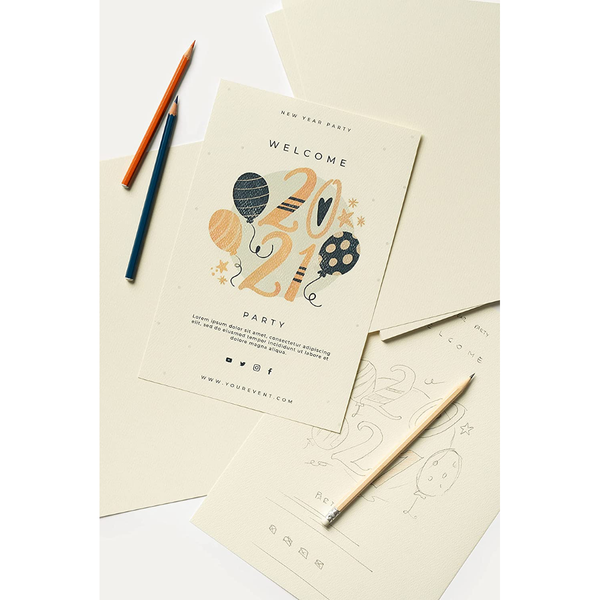 CARTA CALLIGRAPHY CANVAS A4 FG.50 GR.200