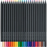 MATITE COLORATE FABER CASTELL BLACK EDITION / 24