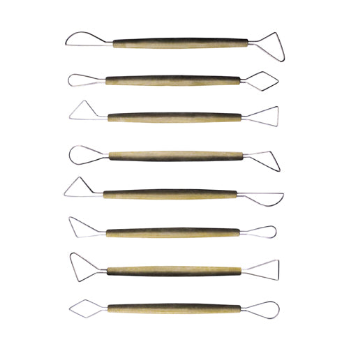 MIRETTE CM. 20 FILO INOX  - BARATTOLO 24 PZ. ASSOR