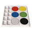 TAVOLOZZA + 6 MAXI PASTICGLIE ACQUERELLO COLORI AS