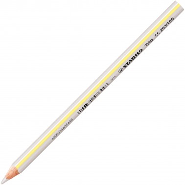MATITONI COLORATI STABILO TRIO MAXI BIANCO