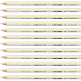 MATITONI COLORATI STABILO TRIO MAXI BIANCO