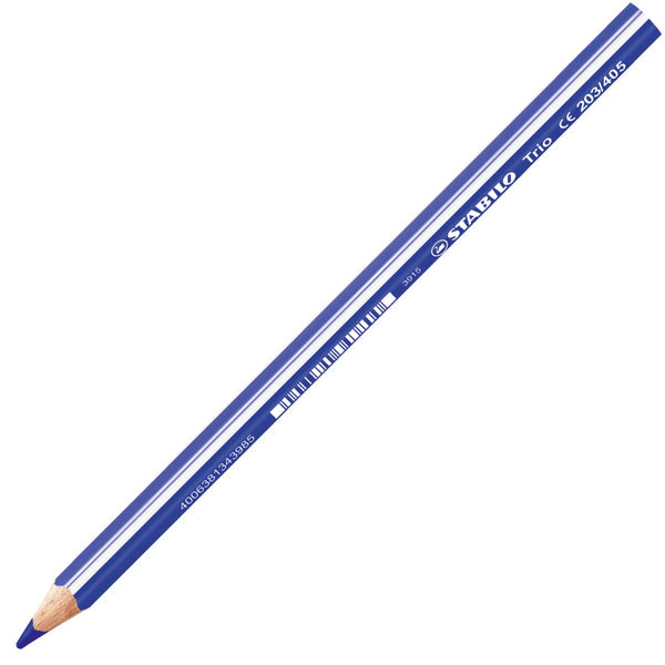 MATITONI COLORATI STABILO TRIO MAXI BLU OLTREMARE