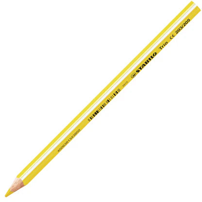 MATITONI COLORATI STABILO TRIO MAXI GIALLO