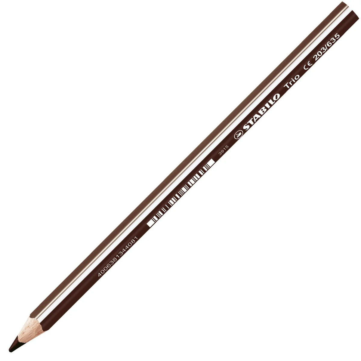 MATITONI COLORATI STABILO TRIO MAXI MARRONE SCURO