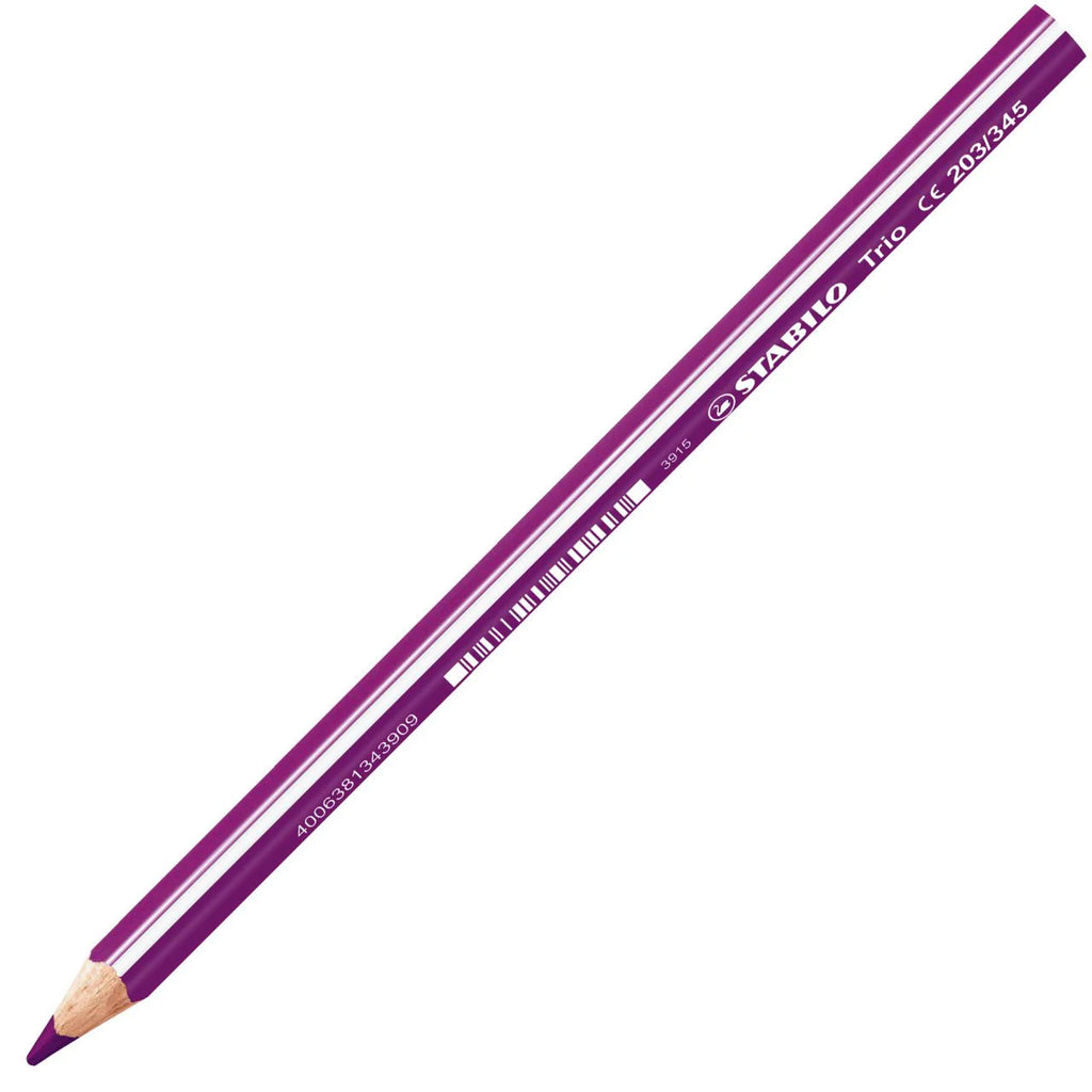 MATITONI COLORATI STABILO TRIO MAXI ROSSO VIOLA
