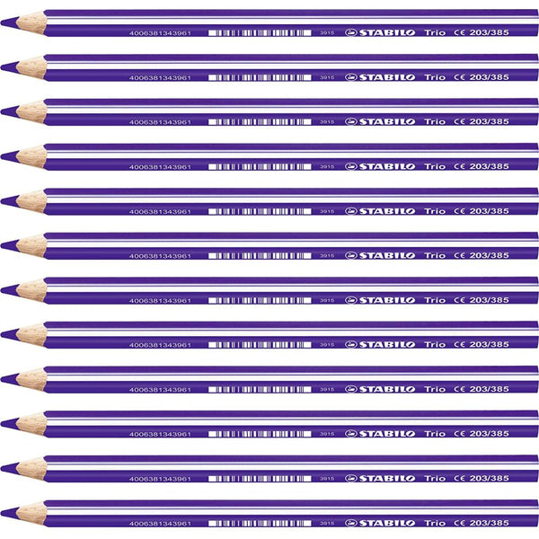 MATITONI COLORATI STABILO TRIO MAXI VIOLA