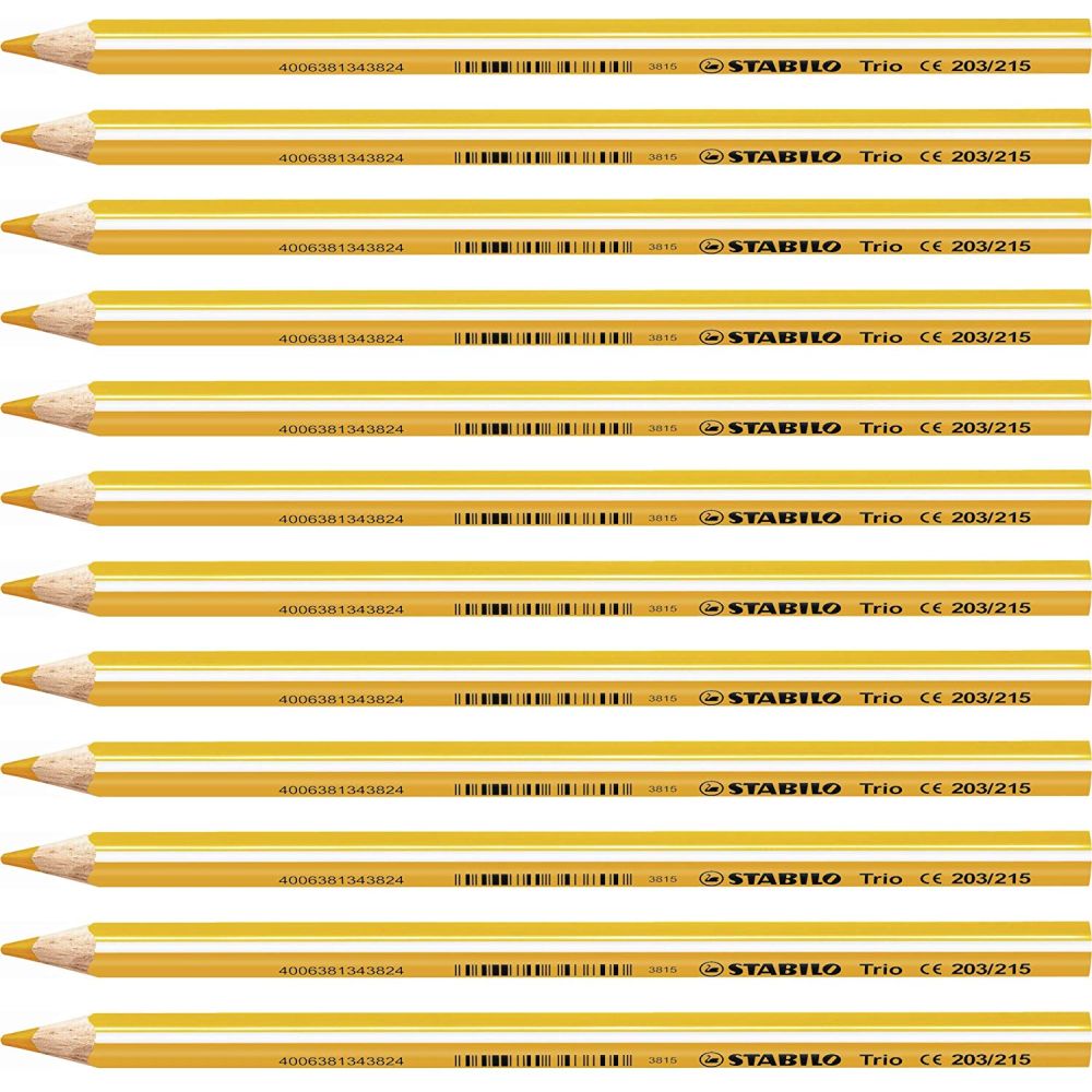 MATITONI COLORATI STABILO TRIO MAXI GIALLO ARANCIO Immagine secondaria del prodotto