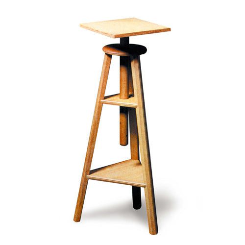 TRESPOLO DA STUDIO PER SCULTURA - ALT. MT. 1