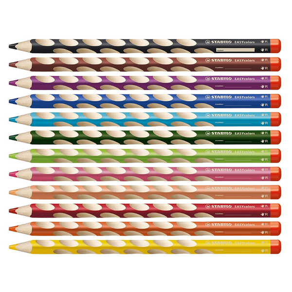 MATITONI TRINAGOLARI COLORATI STABILO ERGONOMICHE DESTRIMANI