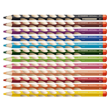 MATITONI TRINAGOLARI COLORATI STABILO ERGONOMICHE DESTRIMANI
