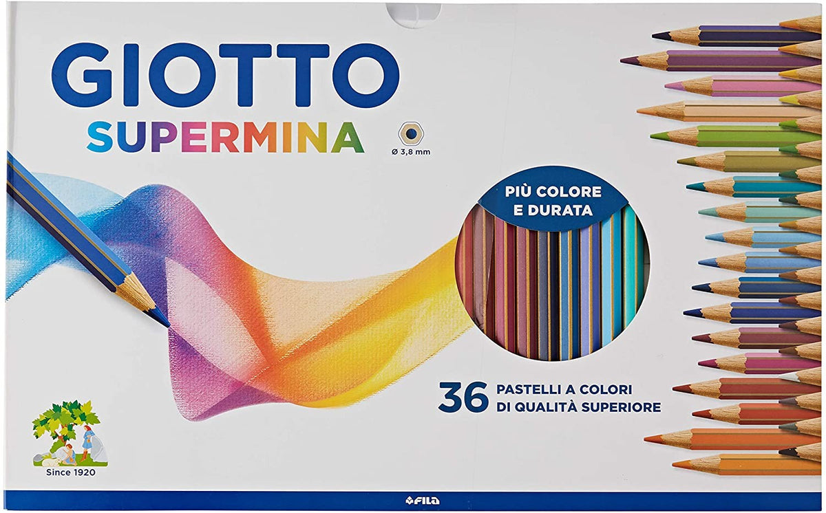 MATITE GIOTTO SUPERMINA 36 COLORI