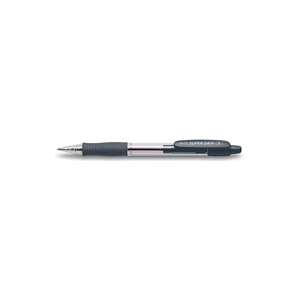 PENNA SFERA PILOT SCATTO SUPER GRIP F 0.7 NERO