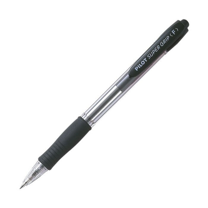 PENNA SFERA PILOT SCATTO SUPER GRIP F 0.7 NERO Immagine secondaria del prodotto
